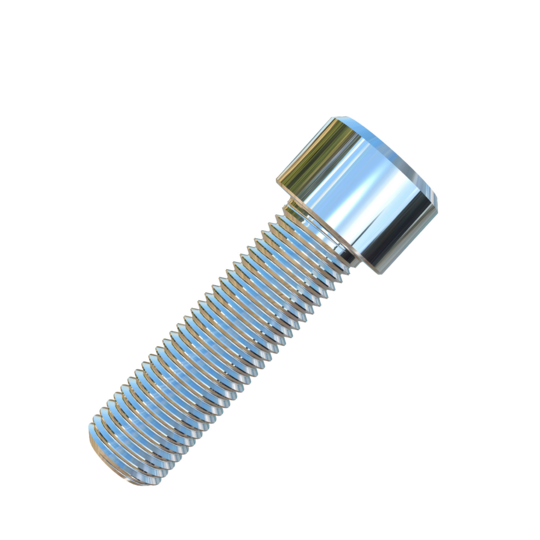 Titanium 3/8-24 X 1-1/4 UNF Socket Head Allied Titanium Machine Screw with 3A Threads